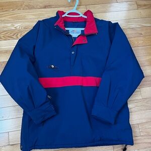 Vintage Far West Red and Navy Jacket